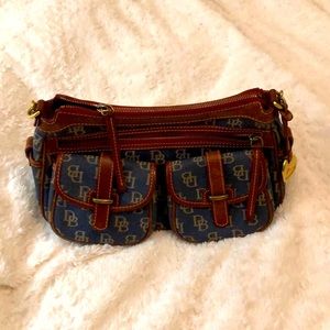 Dooney and Bourke canvas/leather purse